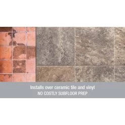 Armstrong Flooring Alterna 14-piece 16-in X 16-in Groutable Carrera Marble Gray Glue (Adhesive) Vinyl Tile -Floor Lux Shop 042369735735 09373988 1800x1800