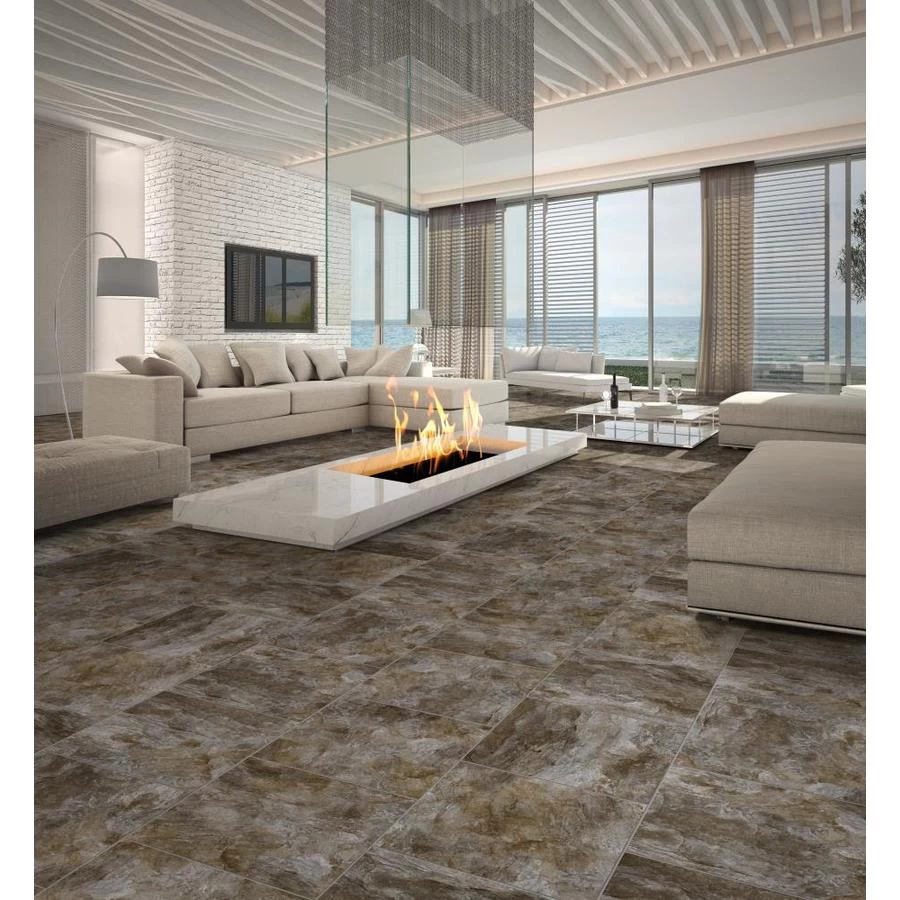 Congoleum DuraStone Elements 10-Piece 16-in X 16-in Groutable Waterfall Glue (Adhesive) Luxury Vinyl Tile 3 Congoleum DuraStone Elements 10-Piece 16-in X 16-in Groutable Waterfall Glue (Adhesive) Luxury Vinyl Tile