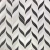 Divine Sprig Gunmetal 11.75 In. X 10.5 In. Marble And Ceramic Mosaic Tile (0.86 Sq. Ft.) -Floor Lux Shop 0b6b23c9 84a8 4f5a acac e9fb6988bca7.73e03389099e1c9537c8dfb4e7df8a6f 1800x1800
