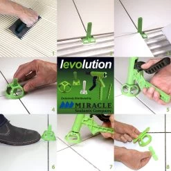 Miracle Sealants LEV3/16FS Levolution Tile Spacer And Level System Flat Style Part A 3/16" 50 Units -Floor Lux Shop 0baa4190 cfc3 44bf a753 895020143e9c 1.b973c32bdd7e0fefcea6f39e7f1a20e6 1800x1800