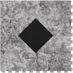Perfection Floor Tile Breccia Collection Breccia Crema/Satin 20-in X 20-in Water Resistant Interlocking Luxury Flooring (16.7-sq Ft) -Floor Lux Shop 14863957 1800x1800
