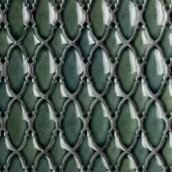 Divine Valor Deep Emerald 9 In. X 12 In. Glazed Ceramic Mosaic Tile (0.60 Sq. Ft.) -Floor Lux Shop 173db9de eeb1 4638 a5b6 6c7f751be335.3d57f09db411af3df30c5343247ca771 1800x1800