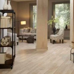 TrafficMASTER Natural Hickory 7 Mm Thick X 8.03 In. Wide X 47.64 In. Length Laminate Flooring (23.91 Sq. Ft. / Case) -Floor Lux Shop 196ddd56d09f18f3d0420c8c1ce7ed04 1800x1800