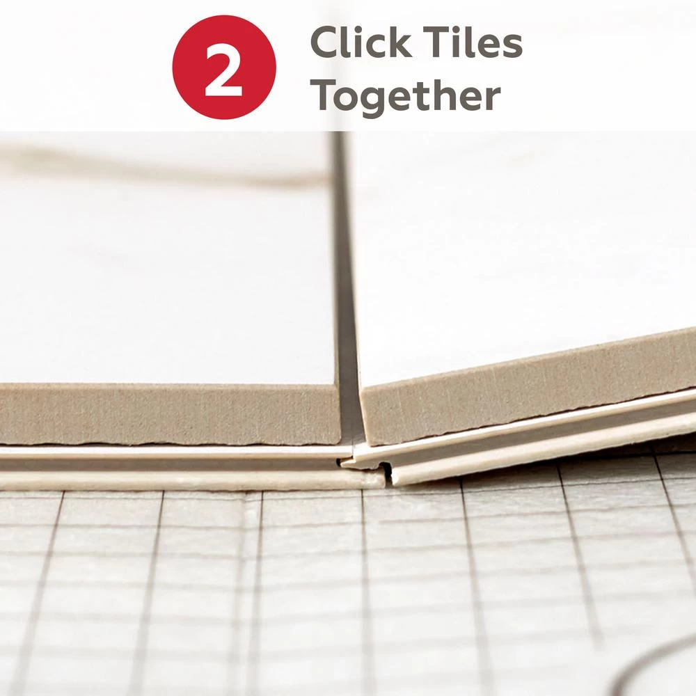 Daltile QuicTile 12 In. X 24 In. Horizon Marble Lappato Color Body Porcelain Locking Floor Tile (9.6 Sq. Ft. / Case) 13 Daltile QuicTile 12 In. X 24 In. Horizon Marble Lappato Color Body Porcelain Locking Floor Tile (9.6 Sq. Ft. / Case) - Image 11