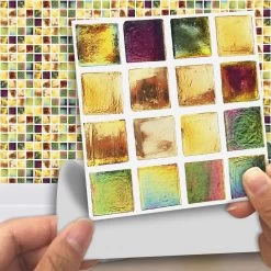 18Pcs Mosaic Tile Stickers Backsplash Self Adhesive Transfer Kitchen Wall Floor Decals -Floor Lux Shop 23ccbf98 f9fb 461d b261 73c8e383df41.0f2b50544fb0b16b274c517514d7a10b 1800x1800