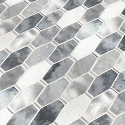 MSI Ankara 13 In. X 11.61 In. X 6mm Textured Stone Metal Mesh-Mounted Mosaic Tile (15.75 Sq. Ft. / Case) -Floor Lux Shop 2659782b7daf3a629432bdb63c76bae6 1800x1800