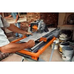 RIDGID 12 Amp Corded 8 In. Tile Saw With Extended Rip -Floor Lux Shop 2f78f11890014511498a4ba2aaad5c80 1800x1800