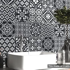 Goory 10 Pcs Moroccan Style Tile Sticker Backsplash Peel & Stick Kitchen Tile Decal, 8x8 Inches. -Floor Lux Shop 2f93d633 4864 4449 bf0e d83112a9cde4.45ec57490de52d38d2f845266a1efa24 1800x1800