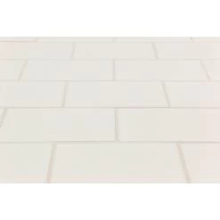 Bond Tile Core White 3 In. X 6 In. Matte Ceramic Subway Wall Tile (54 Pieces 6.54 Sq. Ft. / Box) -Floor Lux Shop 31bd779a 5d3d 458c ba21 a8fc2822809f.e5b154924477c9a265d6de9173945319 1800x1800