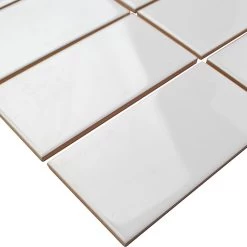 Bond Tile Core White 3 In. X 6 In. Polished Ceramic Subway Wall Tile (96 Pieces 11.73 Sq. Ft. / Box) -Floor Lux Shop 3b0aeda7 b716 4e2a 9bf5 c839c51d8808.e12875459df98b3608c3e7bf726a2e8e 1800x1800