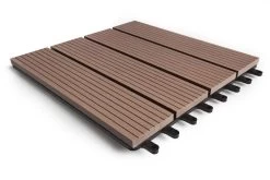 BuildDirect Brown 12" X 12" Interlocking Deck Tile (10sq. Ft. Per Box) -Floor Lux Shop 3ddd4223 b479 4c63 a9bb 1a109f263a07 1.765dc7b3fa68f3a8f038f87e3d5283ba 1800x1800