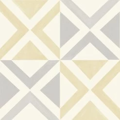 FloorPops Isosceles Peel & Stick Floor Tiles 10 Tiles/10 Sq.ft