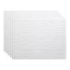Fasade Ripple Matte White Backsplash Panel 15 Sq Ft Kit -Floor Lux Shop 49f9c7aa c3de 4b04 9948 1e60030198b6.29bb675024c5d72a8253b414647be772 1800x1800