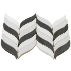 Divine Sprig Gunmetal 11.75 In. X 10.5 In. Marble And Ceramic Mosaic Tile (0.86 Sq. Ft.) 10 Divine Sprig Gunmetal 11.75 In. X 10.5 In. Marble And Ceramic Mosaic Tile (0.86 Sq. Ft.) -Floor Lux Shop 4ea23a7e d3d8 4b05 847e f1dd9c848e22.bbacbf3a1c09ad5ad94d9c020ef10021 1800x1800