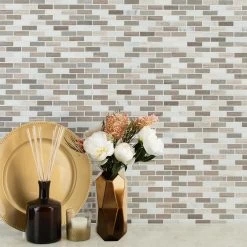 MSI Arctic Storm 12 In. X 12 In. X 10mm Honed Marble Mesh-Mounted Mosaic Floor And Wall Tile (1 Sq. Ft.) -Floor Lux Shop 6d03f36296be49c4876aabe6345daecc 1800x1800