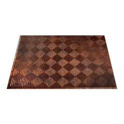 Fasade Easy Installation Miniquattro Moonstone Copper Backsplash Panel For Kitchen And Bathrooms (6" X 6" Sample) -Floor Lux Shop 70d589c2 1a47 489c 8fee f22b404dd579 1.8c61702e6d57a34f95bb6a9cc2451315 1800x1800