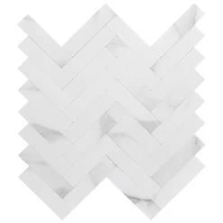 Bond Tile Easy Luxe Herringbone Calacatta 10.31 In. X 10.31 In. SPC Peel And Stick Tile (0.73 Sq. Ft. / Sheet) -Floor Lux Shop 7a2a38cd 63f2 4d9c a7d0 e5d562cac47e.f3ef8690f71eee02d6aff417a7fb2219 1800x1800