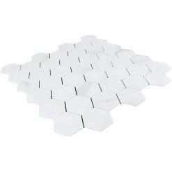 Bond Tile Easy Luxe Hex Calacatta 11.61 In. X 11.81 In. SPC Peel And Stick Tile (0.95 Sq. Ft. / Sheet) -Floor Lux Shop 7b94b3c4 f0b2 45bf a9f8 803829ce9a1e.7aa908072ecf5f00d31c3d5094cf7198 1800x1800