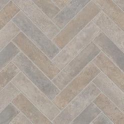 Lifeproof Brick Neutral Residential/Light Commercial Vinyl Sheet, Sold By 12 Ft. Wide X Custom Length