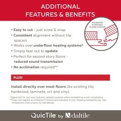 Daltile QuicTile 12 In. X 24 In. Tower White Matte Porcelain Locking Floor Tile (9.6 Sq. Ft. / Case) -Floor Lux Shop 8cb59e6d188586132ab72479f5aec226 79130b76 f2b1 4660 a1bb d3be0ba48b06 1800x1800