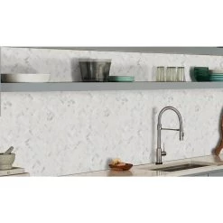 MSI Calacatta Cressa Herringbone 12 In. X 12 In. X 10 Mm Honed Marble Mesh-Mounted Mosaic Tile (9.4 Sq. Ft. / Case) -Floor Lux Shop 91e6b034dfbee557aa40f803341f25d8 1800x1800