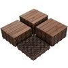 Easyfashion 12x12" Deck Tiles Patio Pavers Wood Flooring Tiles Indoor Outdoor 27pcs -Floor Lux Shop 940c624d a1f6 402c 9480 2160c8786419.edb0f2bc6d840a9dd8762eb705e1ca92 1800x1800