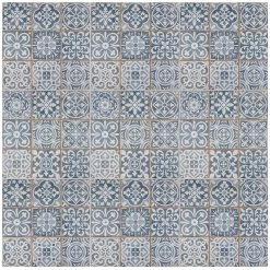 Merola Tile Faenza Azul 13 In. X 13 In. Ceramic Floor And Wall Tile (12.2 Sq. Ft. /Case) -Floor Lux Shop 95af4ebc58fe186358a5bcd4864c8e48 1800x1800