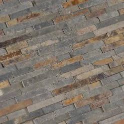 MSI Rustique Interlocking 8 In. X 18 In. X 10mm Textured Slate Mesh-Mounted Mosaic Wall Tile (10 Sq. Ft. / Case) -Floor Lux Shop 9c3b0f48c3a847bb60bc7a532b2aad55 1800x1800