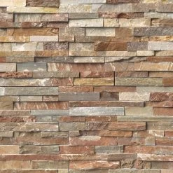 MSI Golden White Ledger Panel 6 In. X 24 In. Natural Quartzite Slate Wall Tile (10 Cases/40 Sq. Ft./pallet)