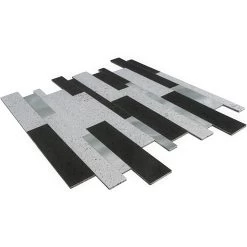Bond Tile Easy Luxe Metalway Gray 11.81 In. X 11.81 In. SPC Peel And Stick Tile (0.96 Sq. Ft. / Sheet) -Floor Lux Shop b11bcea9 77fb 4e36 ab63 270b5ba14d55.e1b348b53d833c2c0a96fbefbade8344 1800x1800
