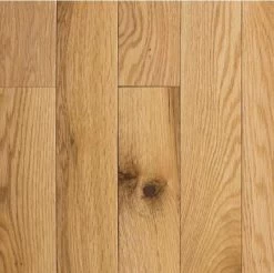 Blue Ridge Hardwood Flooring Red Oak Natural 3/4 In. Thick X 2-1/4 In. Wide X Random Length Solid Hardwood Flooring (24 Sq. Ft./Case)