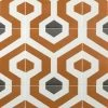 Soumaya Orange Encaustic 9x9 Glazed Porcelain Tile -Floor Lux Shop c5773278 23d9 4da5 b799 f371177e459f.e963693928450ef41441d8209963fd10 1800x1800