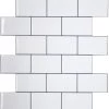 Crystiles 12"x12" Subway White Vinyl Peel And Stick Backsplash Tile, Pro Series Thicker Version, 4-Sheet Pack -Floor Lux Shop caf115e6 84e1 484b bc90 a12a9ea5fc4b.a399d968070428b20c66458722e4493f 227bf755 e87b 49b2 b77d e9e97ea9f362 1800x1800
