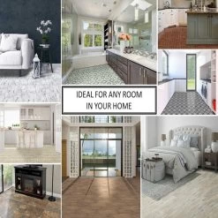 ACHIM Retro Burch 12 In. X 12 In. Self-Adhesive Vinyl Floor Tile (20 Tiles/20 Sq. Ft.) -Floor Lux Shop da7299d8f8f690a035e9420a983c90db 1726a7f6 916c 485e a3d8 19004ec65037 1800x1800