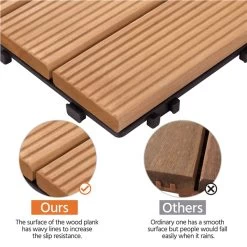 Easyfashion Pack Of 27 Wood Flooring Tiles Interlocking Wood Tiles For Patio Garden Deck Poolside -Floor Lux Shop e6d34ae9 9189 4e0a a0be 4f832364a304.f6901c62cf3ea99500aa7fe407d2da9a 1800x1800