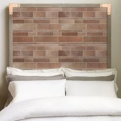 Bond Tile Easy Luxe Railroad Terra 11.81 In. X 11.81 In. SPC Peel And Stick Tile (0.96 Sq. Ft. / Sheet) -Floor Lux Shop ead25bf3 cc66 4e7c 8493 458be3b654da.8fa87097a164abad6121e7da71e1c427 1800x1800