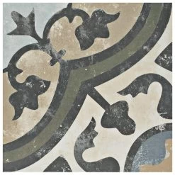 Merola Tile Arte Evoque Carthusian 9-3/4 In. X 9-3/4 In. Porcelain Floor And Wall Tile