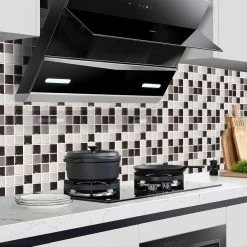 10/20 Pieces Backsplash Tile For Kitchen Mosaic Square Peel And Stick Tile, 3.94x3.94" -Floor Lux Shop f32196c1 e001 4d67 9f39 03183efc31cf.a7f071af008f1f198f785ac652c4cb20 1800x1800