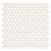 Daltile Restore 11 In. X 13 In. Glossy White Ceramic Penny Round Mosaic Wall Tile (1.06 Sq. Ft./Piece) -Floor Lux Shop f8ccdb041a0be4dfa562b99a5a5a6046 1800x1800