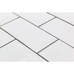Bond Tile Core White 3 In. X 6 In. Polished Ceramic Subway Wall Tile (96 Pieces 11.73 Sq. Ft. / Box) -Floor Lux Shop ffa3709a 6bb8 4875 87e1 47b567b6ca0d.67ea370110274129837e4fb1dfe88a57 1800x1800